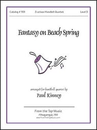 Fantasy on Beach Spring Handbell sheet music cover Thumbnail